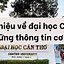 Điểm Chuẩn Đại Học Cần Thơ Năm 2003